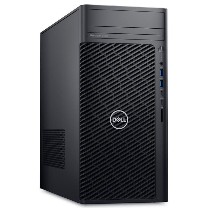PC, DELL, Precision, 3680 Tower, Tower, CPU Core i9, i9-14900K, 3200 MHz, RAM 32GB, DDR5, 4400 MHz, SSD 1TB, Graphics card Inte
