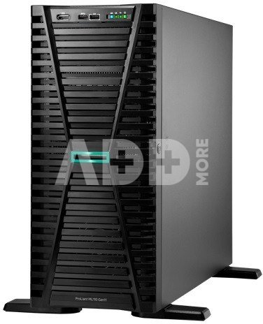 Hewlett Packard Enterprise Server ML110 Gen11 4510 2x32GB 2x480GB SSD MR408i-o 2x1000W RPS EU P71659-425