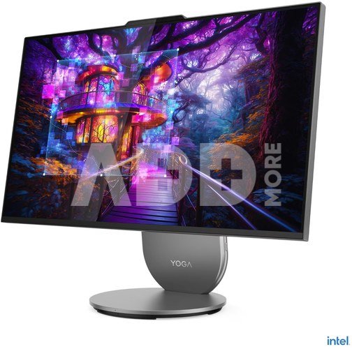 Lenovo Yoga AIO 27IAH10 27 QHD ULT7-255H/16GB/1TB/Intel Arc 140T GPU/WIN11 Home/Nordic kbd/Grey/2Y Warranty