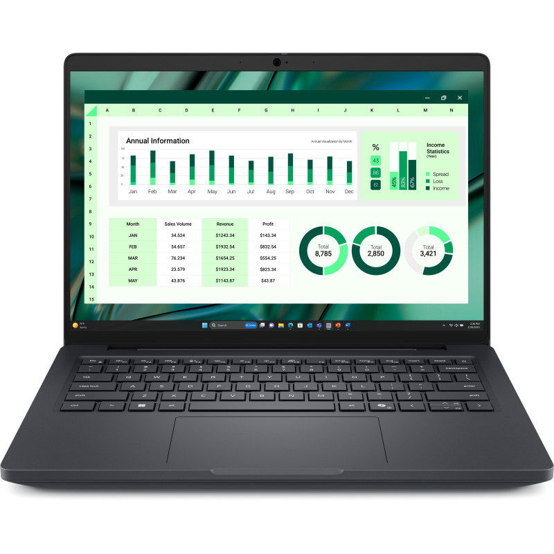 DELL Pro Max 14/Ultra 7 265H/1x32GB/512GB SSD/14" FHD+/RTX PRO 500 Blackwell 6GB/FgrPr+Smart Card/FHD IR Cam/Mic/WLAN/EST Backli