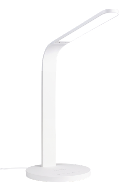 Stalinė lempa DELTACO LED  400lm 10W su QI belaidžiu įkrovikliu / DELO-0401