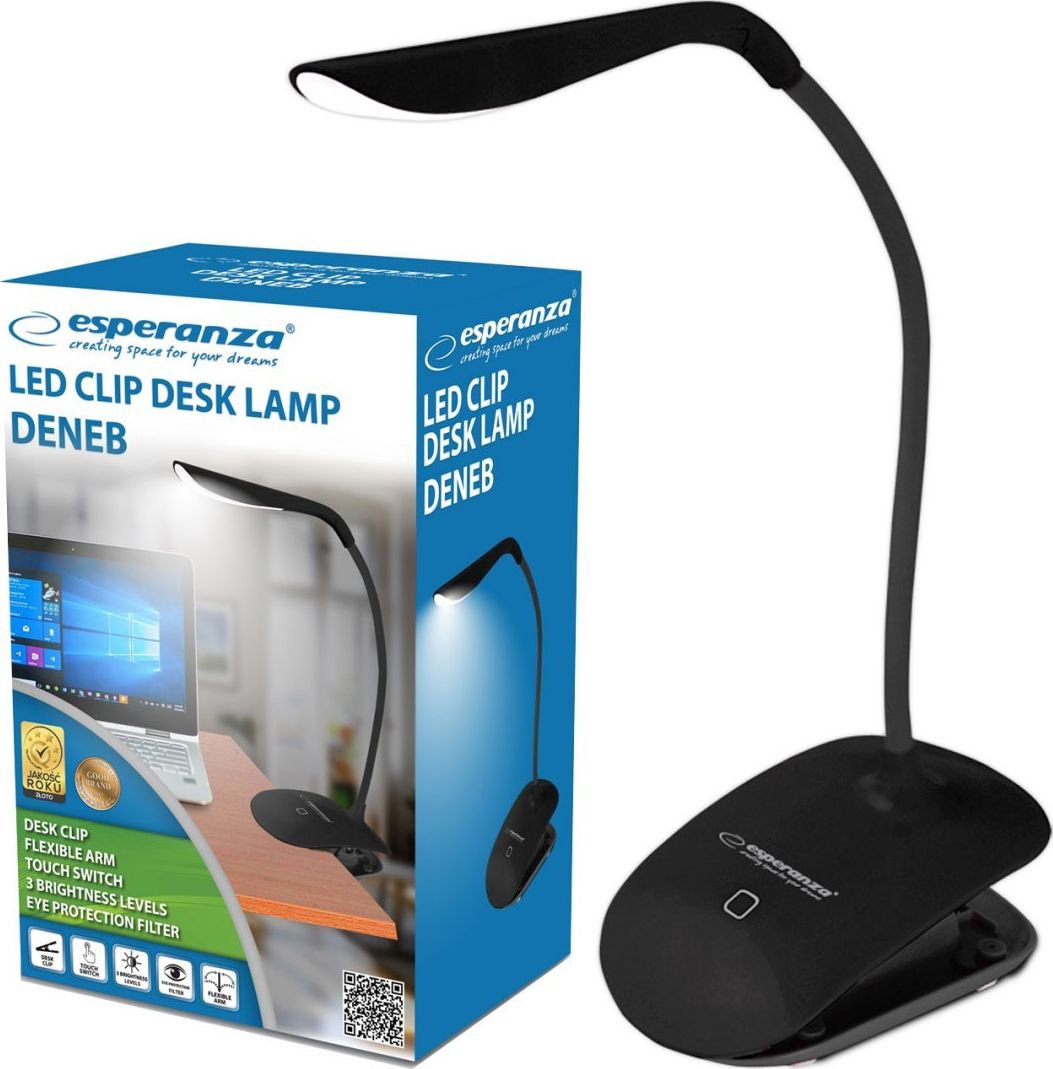 Desk lamp Esperanza black (ELD104K - 5901299942369)