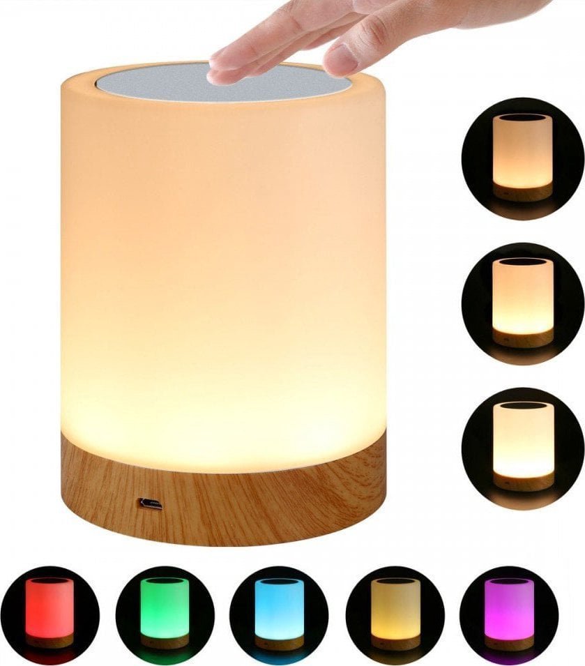 Table lamp Techly Lamp Techly wireless RGB touch