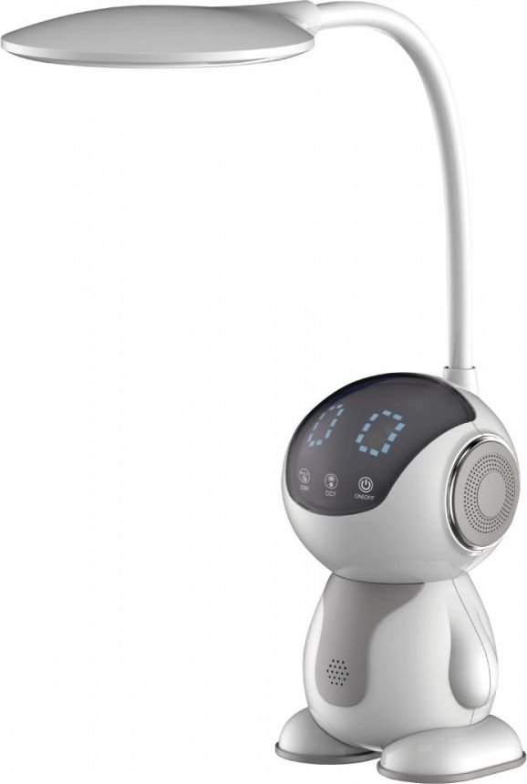 Desk lamp Maxcom silver (MAXCOMML4900ASTRAL)