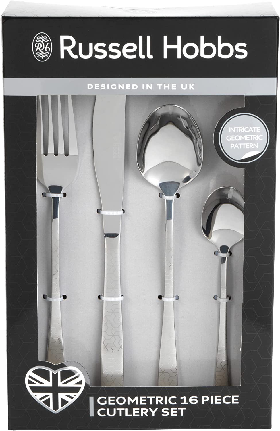 Russell Hobbs RH01519EU7 Geometric cutlery set 16pcs