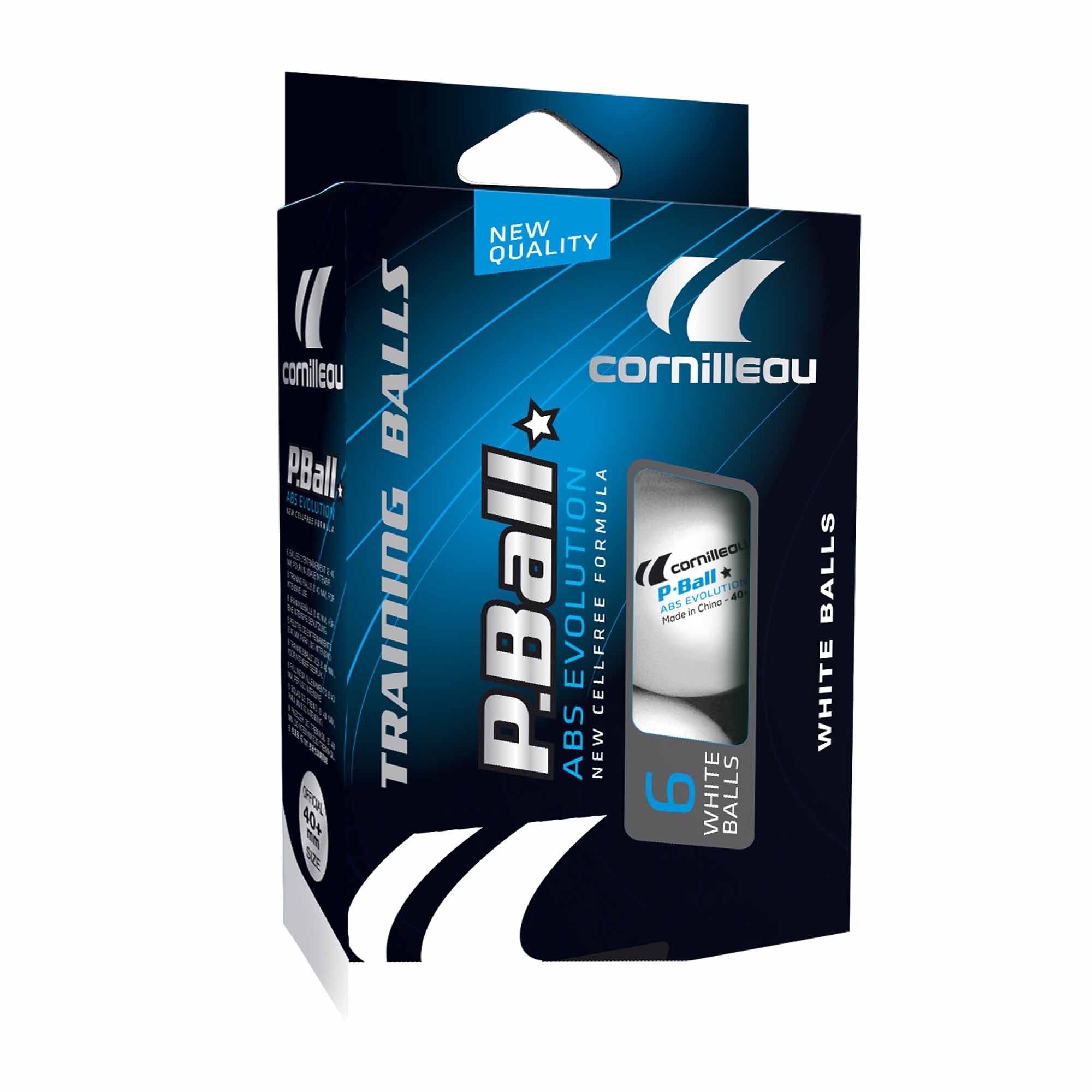 Stalo teniso kamuoliukai Cornilleau P-BALL 1* (6 vnt.)