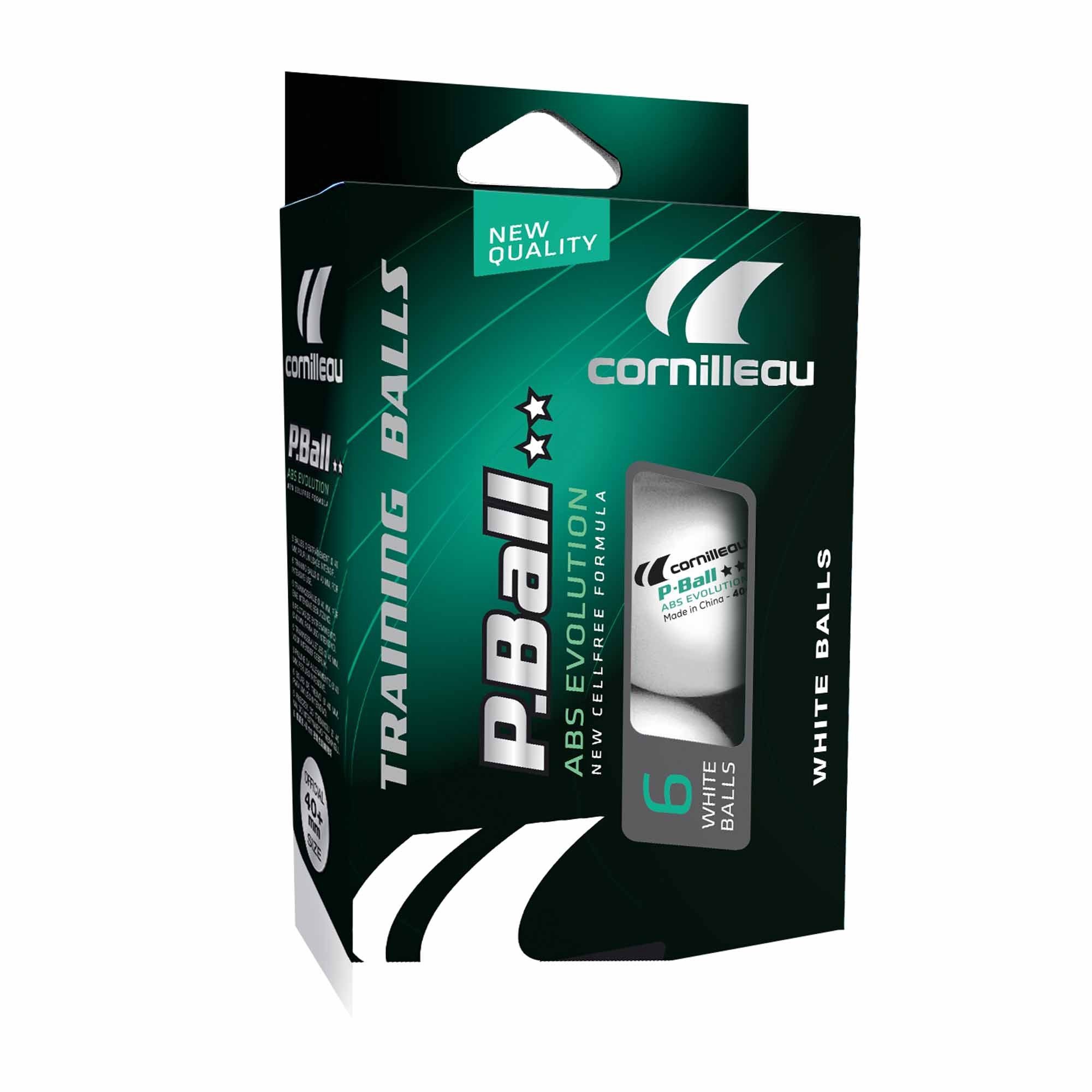 Stalo teniso kamuoliukai Cornilleau P-BALL 2* (6 vnt.)