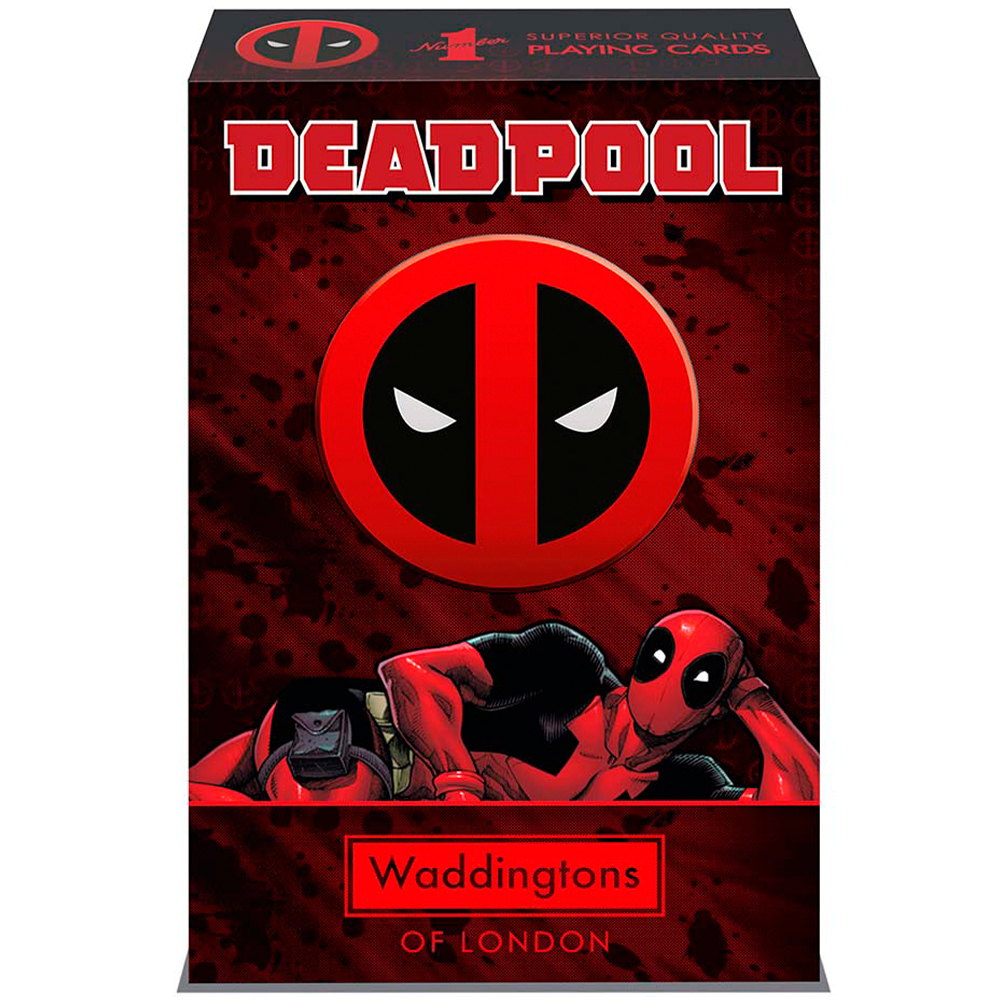 Winning Moves Waddingtons No.1 Playing Cards - Deadpool