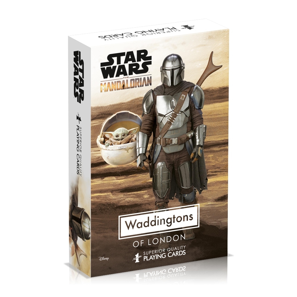 Winning Moves Star Wars The Mandalorian - Waddingtons No.1 Playing Cards