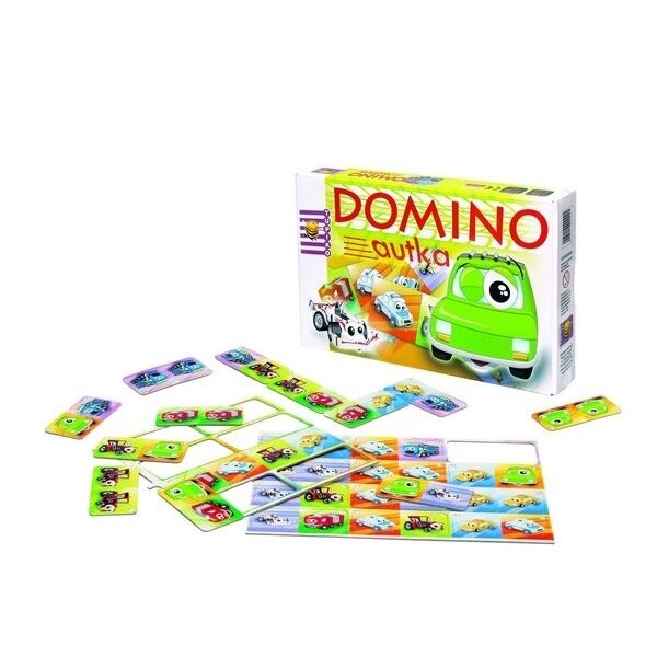 Stalo žaidimas domino Automobiliai