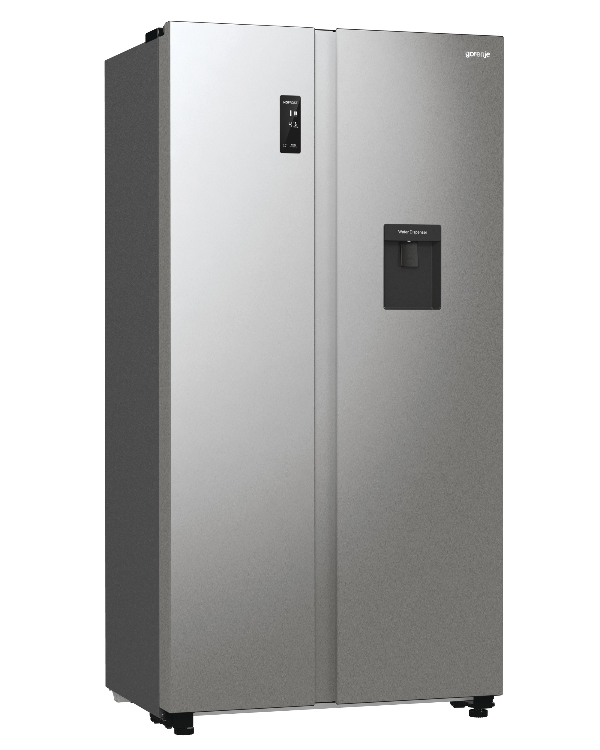 Šaldytuvas-šaldiklis Gorenje NRR9185EAXLWD 178.6 cm Sidabrinis