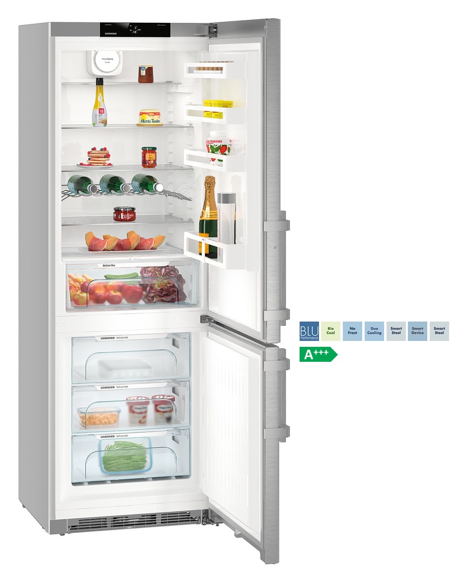 Šaldytuvas-šaldiklis LIEBHERR  CNef 5735 Comfort NoFrost (II), 201cm