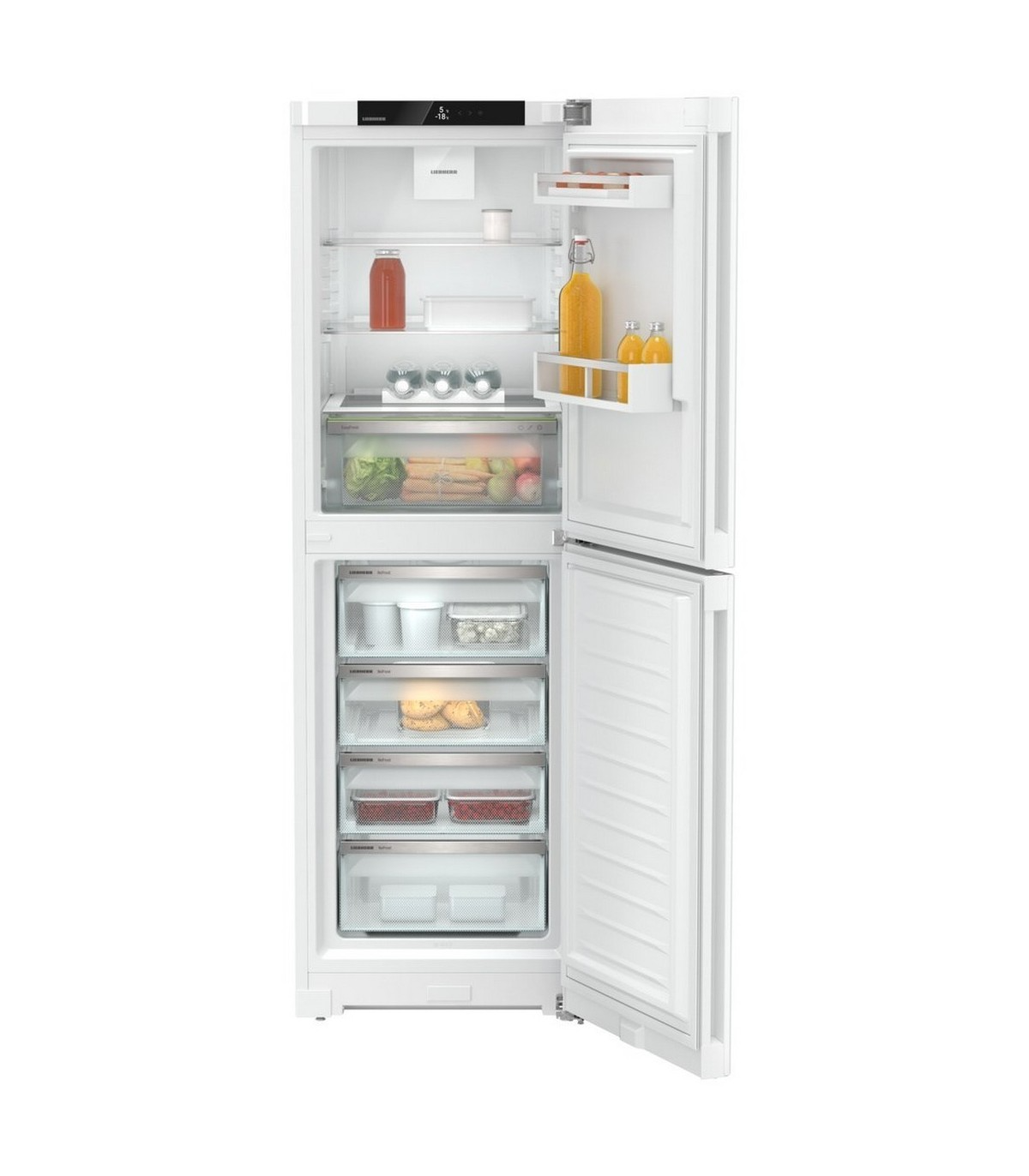Šaldytuvas-šaldiklis LIEBHERR CNd 5204 Pure NoFrost 185 cm