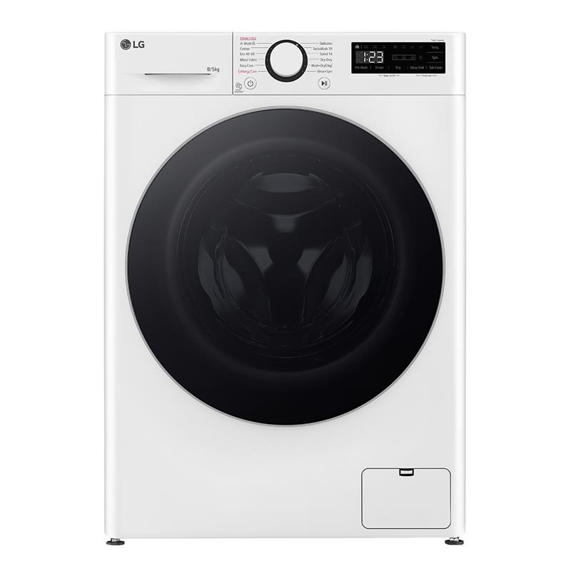 LG, 8 kg / 5 kg, depth 47,5 cm, 1200 rpm - Skalbimo mašina - džiovyklė Prekė - F2DR508S1W.ABWQPMR