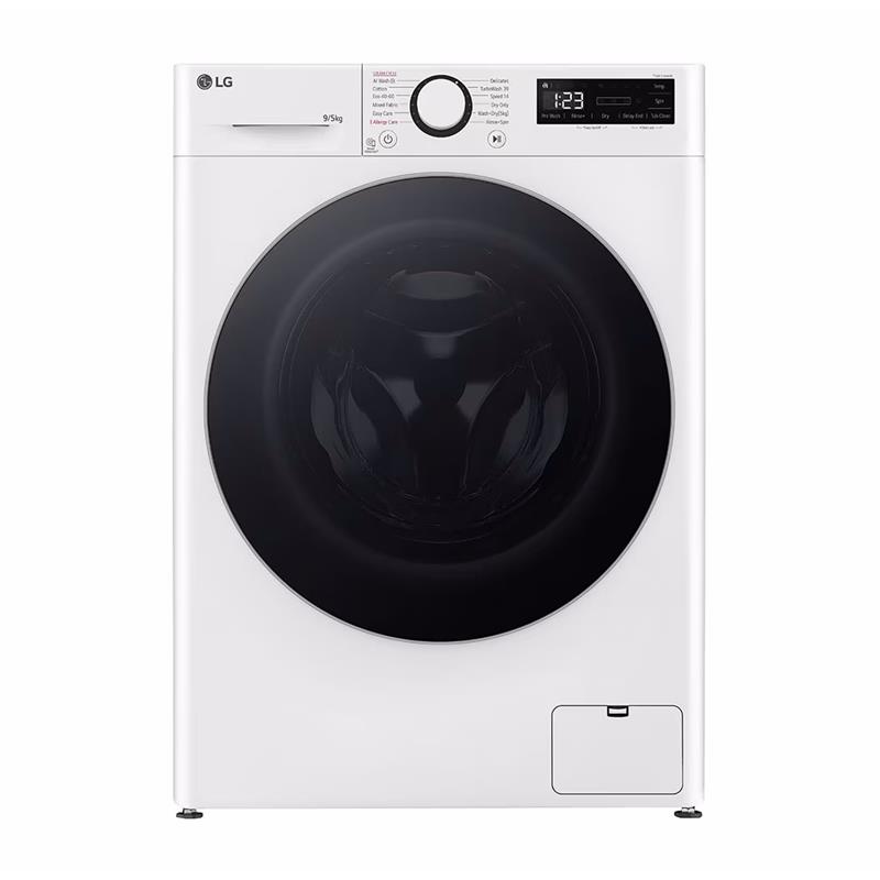 LG V500 series, 9 kg / 5 kg, gylis 47,5 cm, 1200 rpm - Skalbimo mašina - džiovyklė Prekė - F2DR509S1W.ABWQPMR