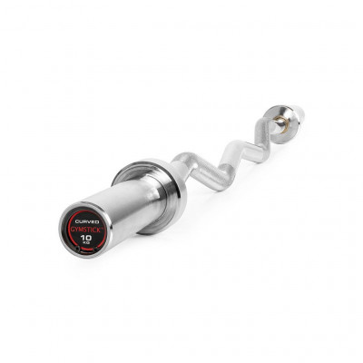 Olimpinis grifas GYMSTICK Curved Bar 10kg