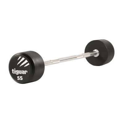 Fiksuoto svorio PU štangos TIGUAR® 10-55kg (Svoris: 55 kg)