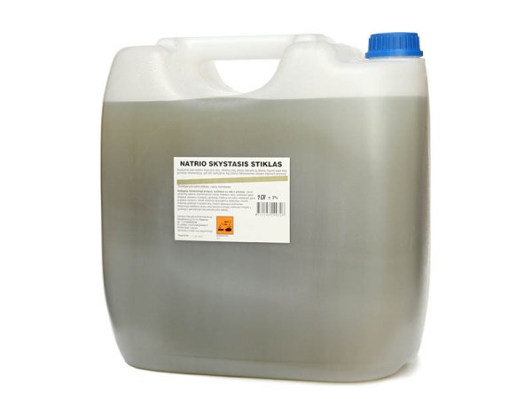Stiklas skystas natrio 10 l 14kg
