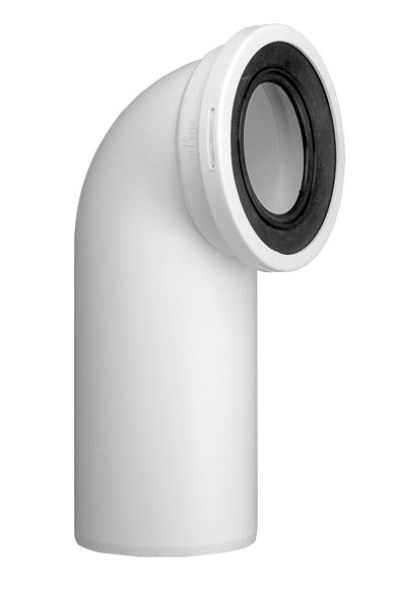 Alkūnė WC pajungimui Ø 100 mm 90° DN100/90 McALPINE