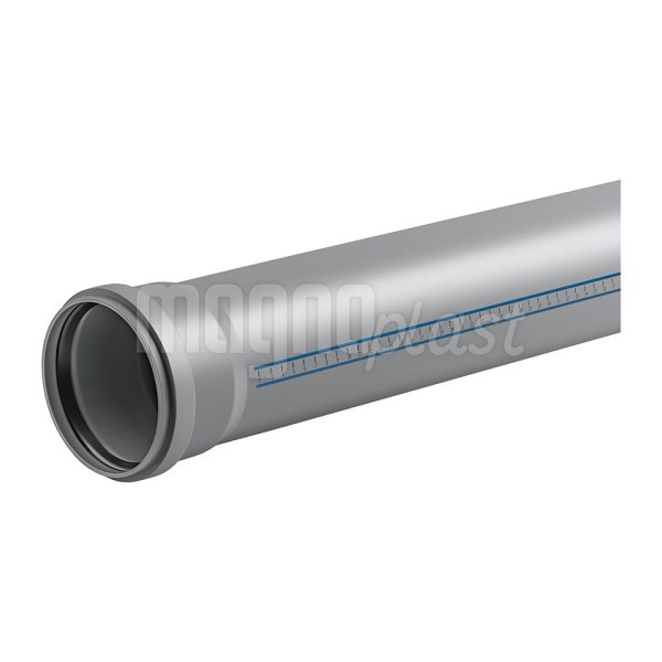 Vamzdis vidaus su mova HTEM d=110x3000mm Magnaplast