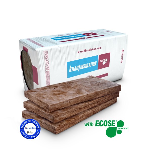 Universali hidrofobizuota mineralinės vatos plokštė KNAUF Insulation EXPERT 036, 50x565x1350 mm / 12,20 m²