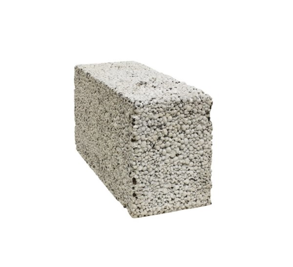 Blokelis FIBO PROOF 3, sandarus, keramzitbetonio, 3 MPA, 200x185x490 mm