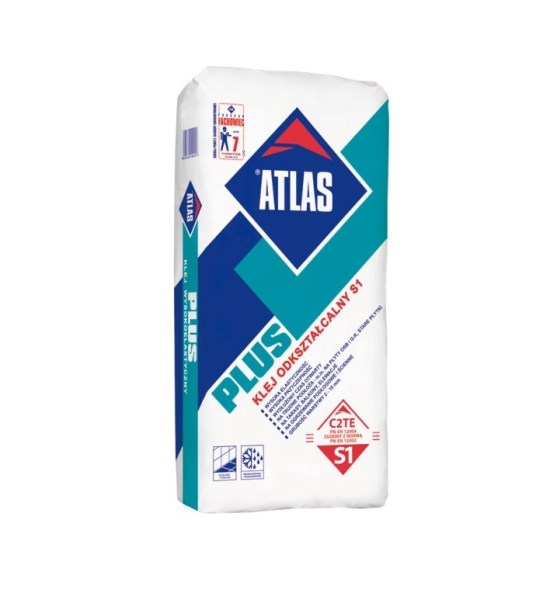 Ypač elastingi, deformuojamieji klijai ATLAS Plus, 25 kg