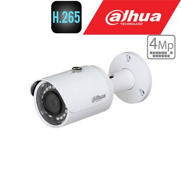 IP kamera 4MP su IR iki 30m, 3.6mm 81°, WDR120dB, 3D-DNR, IP67, PoE , H.265, S4 versija