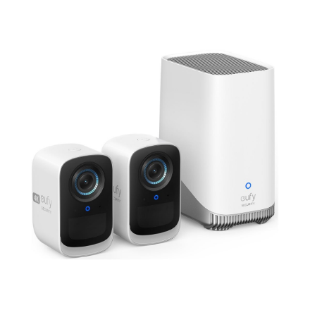 Anker Eufy Security Camera, 2+1 Kit  eufyCam 3C  F/1.4  IP65  MicroSD