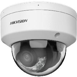 Hikvision dome DS-2CD2147G2H-LISUeF F4 (balta, 4 MP, 30 m. IR; 30 LED, Hybrid Light)