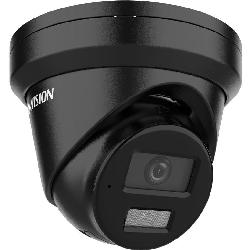 Hikvision dome DS-2CD2346G2H-IU F2.8 (juoda, 4 MP, 30 m. IR, AcuSense)