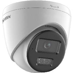 Hikvision dome DS-2CD1363G2-LIU F2.8 (balta, 6 MP, 30 m. IR, 30 m. LED, hybrid light)