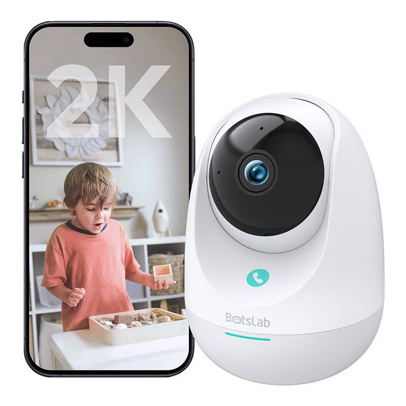 360° vidaus WiFi kamera Botslab 2E Pro C213 3MP