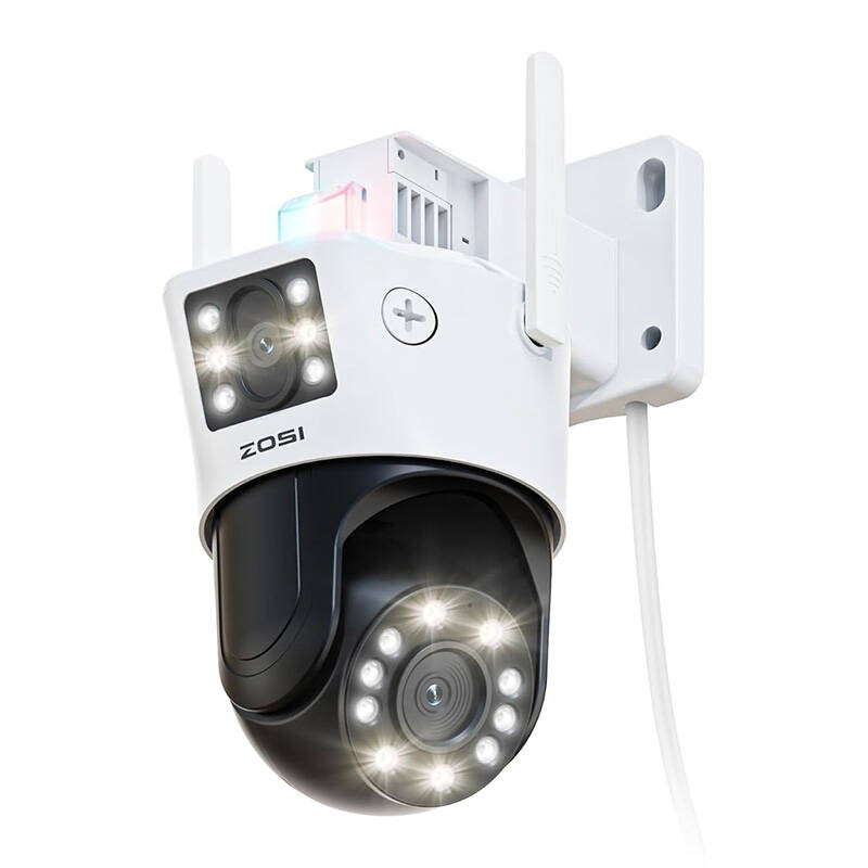 IP lauko kamera ZOSI C298 WiFi Pan Tilt 6MP Dual IP66