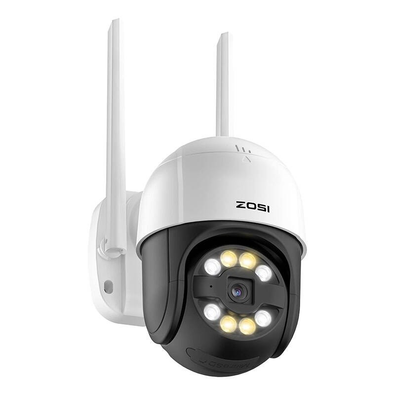 IP lauko kamera ZOSI C289 WiFi Pan Tilt 3MP IP66 su 32GB microSD kortele