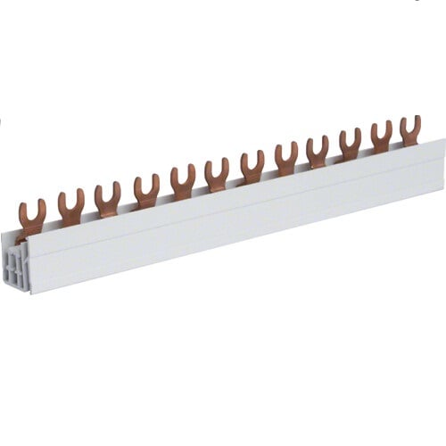 Izoliuota sujungimo šyna Hager HKDN363A (3P, 12 mod., 10mm)