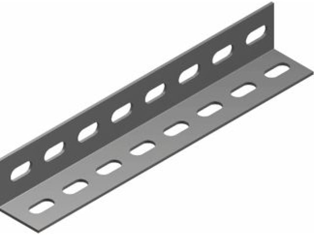Perforuotas kampuotis KTP25H25/2 (1.5mm, L-2m) BAKS