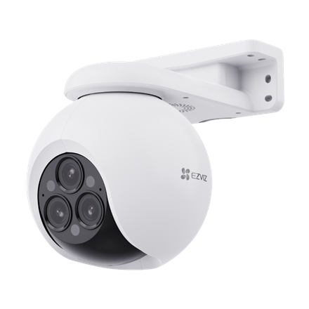 IP kamera EZVIZ  Smart Home Wi-Fi Camera  CS-H80f  4 MP+4 MP+4 MP  2.8-12mm/F1.6  IP67  H.265/