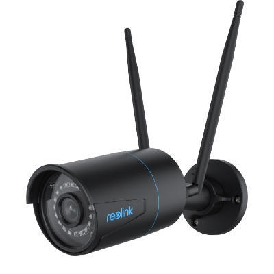 Kamera Reolink W320, WiFi apsaugos, išmanus aptikimas, kulka, 5 MP, 4.0mm fiksuotas, IP66, H.264, Micro SD, maks. 256GB