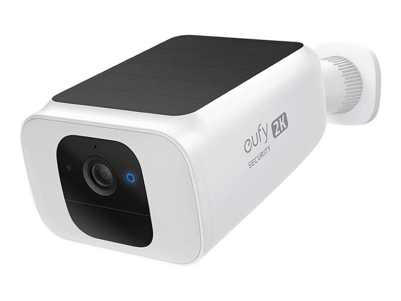 Apsaugos kamera Anker Eufy Spotlight Cam Solar IP67 8GB vietinė atmintis juoda ir balta