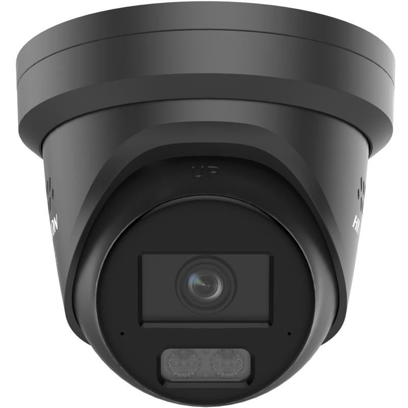Hikvision Dome DS-2CD2387G3-LIS2UY/SRB F2.8 (juoda, 8MP, ColorVu 3.0, Hybrid Light, IR+LED 30m)