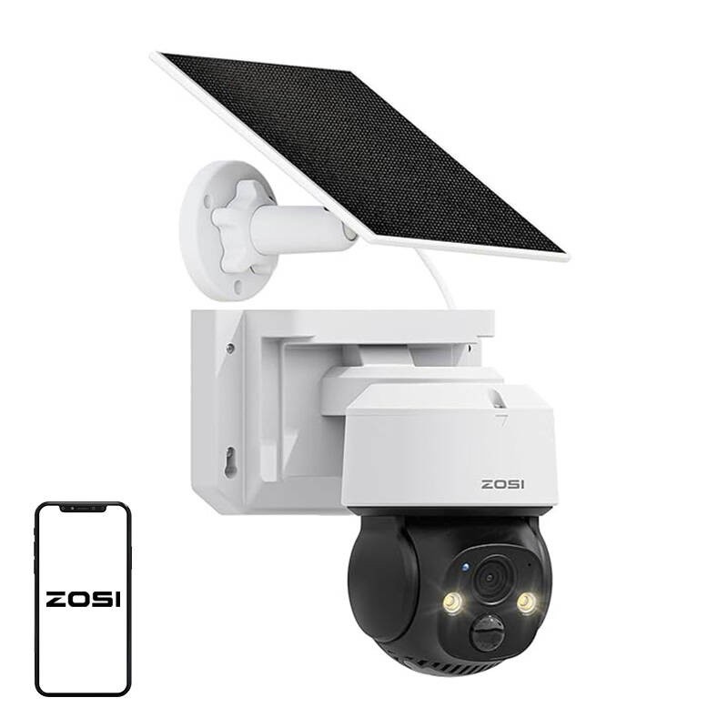 Lauko IP kamera su saulės kolektoriumi ZOSI C2914 WiFi 4MP IP66