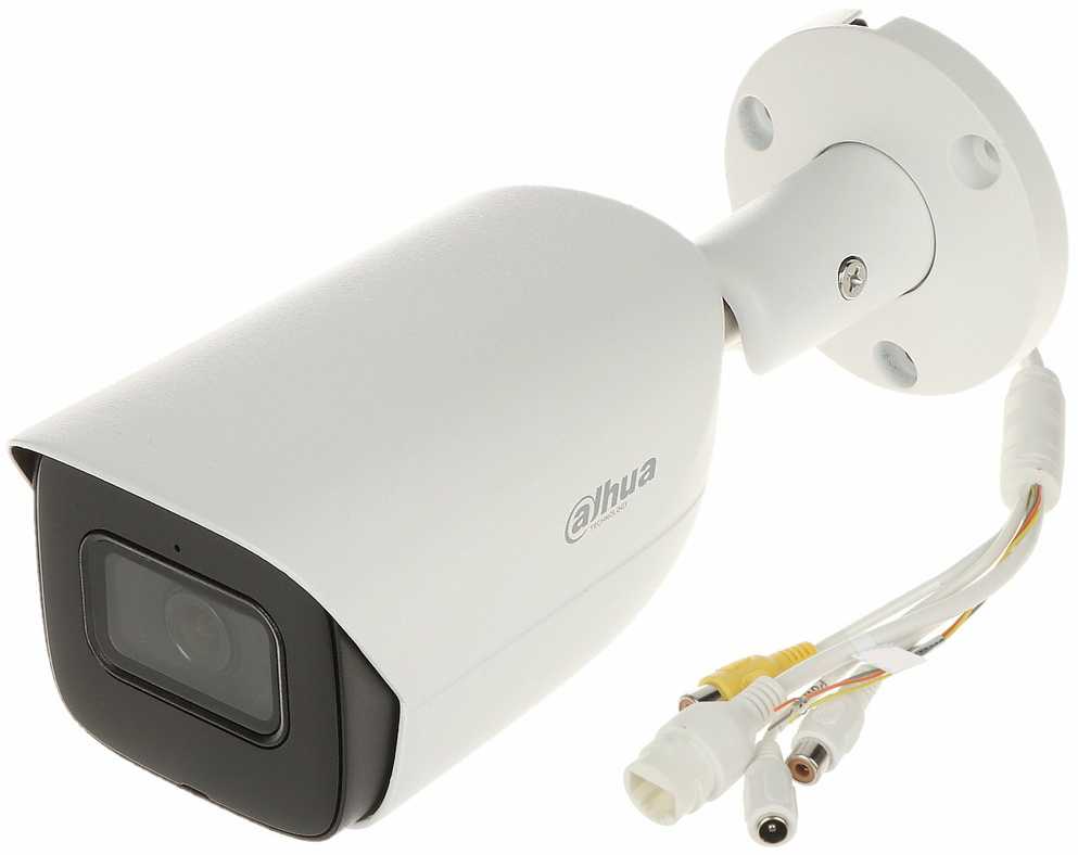 Dahua Bullet IPC-HFW3842E-AS-0280B F2.8 (Balta, 8MP, ~110°, IR LED 30m, IP67)