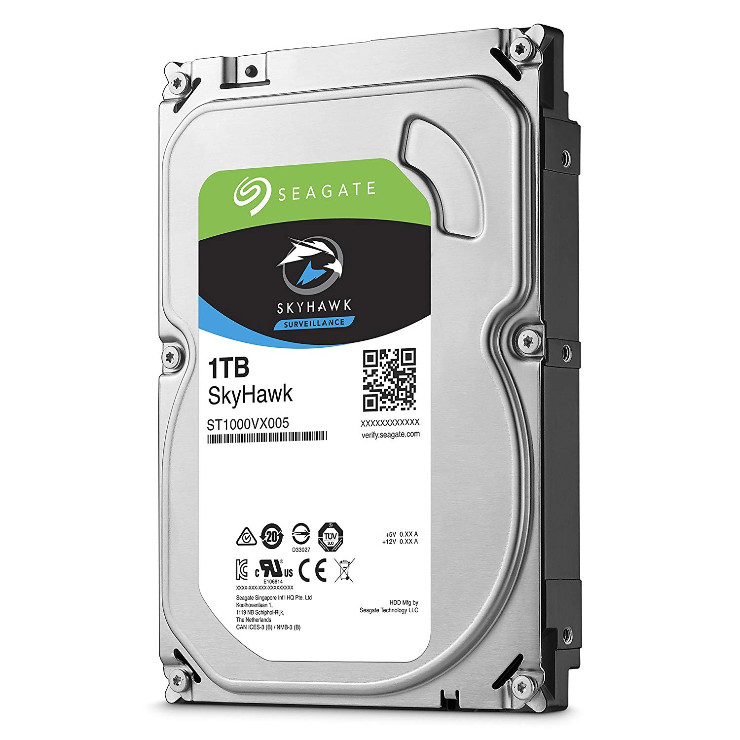 Kietasis diskas SEAGATE Skyhawk Surveillance 1TB