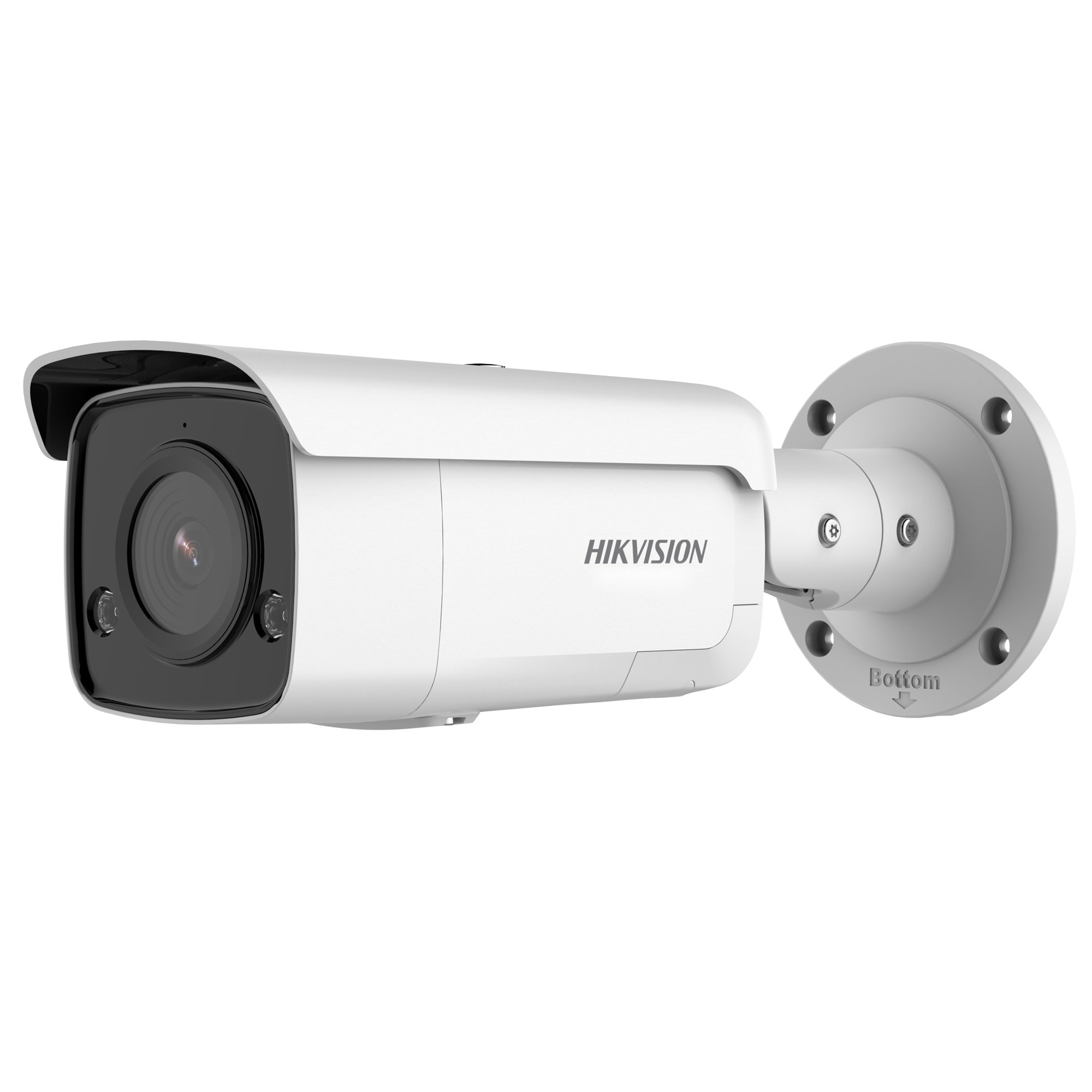 Hikvision bullet DS-2CD2T46G2-4I F4 (balta, 4 MP, 80 m. IR, AcuSense)