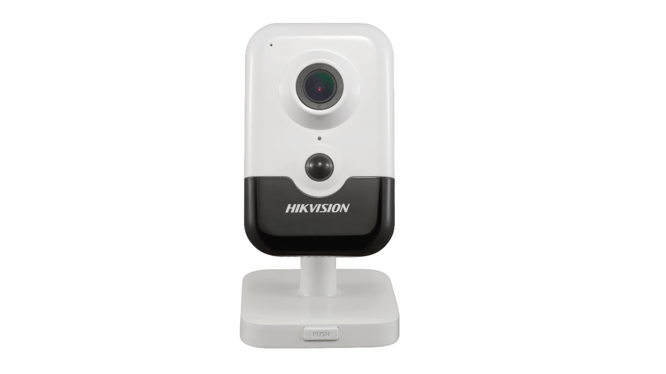 Hikvision cube DS-2CD2423G0-IW F2.8 (balta, 2 MP, 10 m. IR)