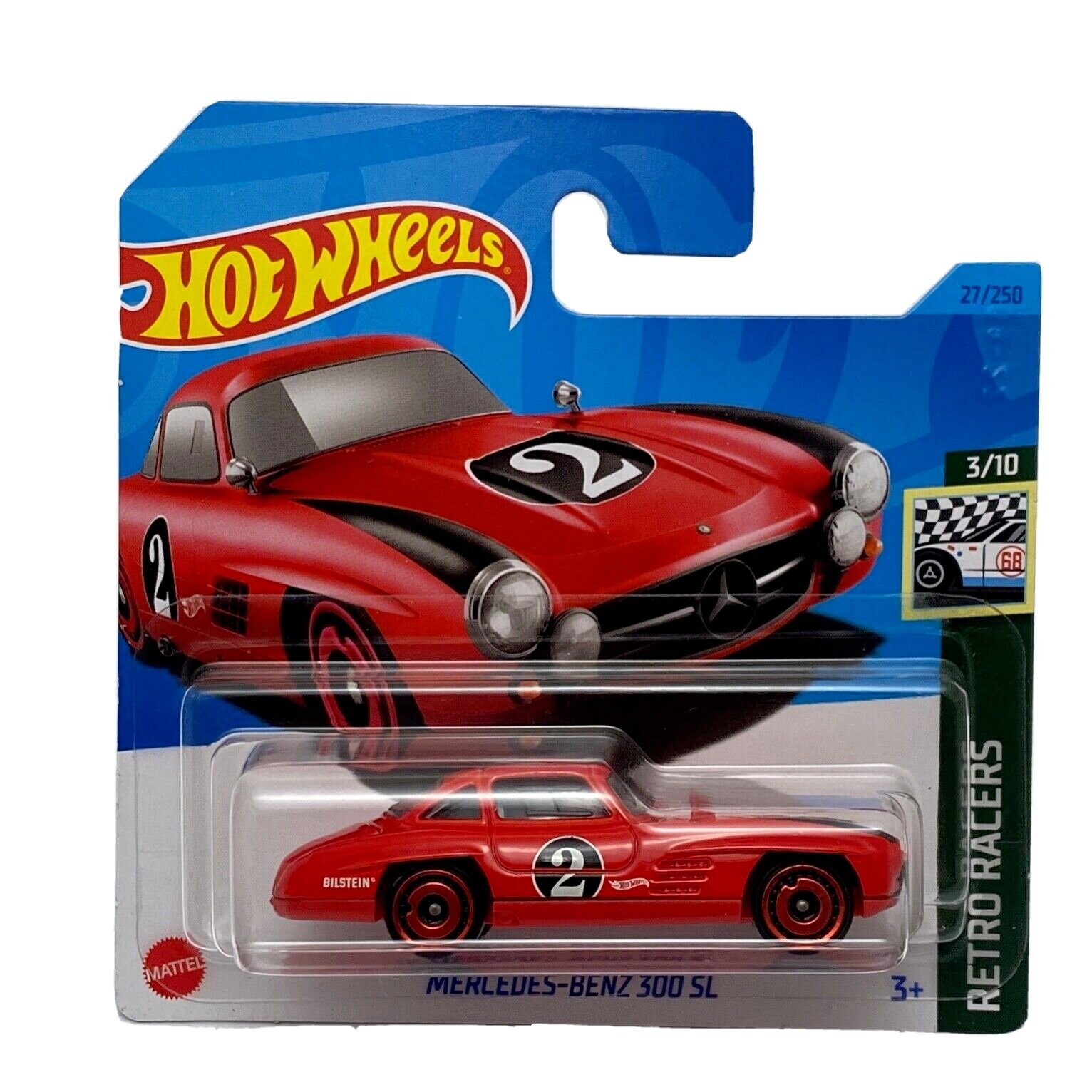 Hot Wheels Modeliukas Mercedes Benz 300 sl 2023 27/250 (yra Sandėlyje)