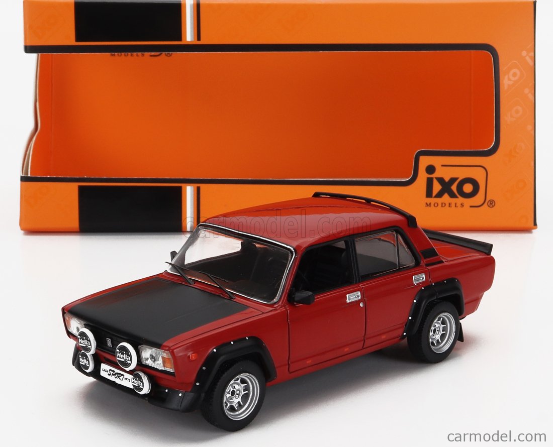 PRE-ORD3R IXO Models Modeliukas 1/43 1983 Lada 2105 VFTS, red/black