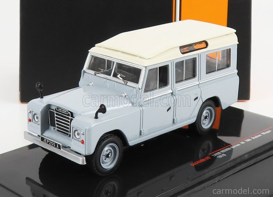 IXO Models Modeliukas 1/43 1958 Land Rover Series II 109 Station Wagon, grey