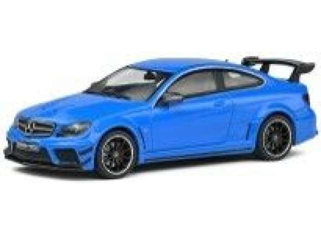 PRE-ORD3R Solido Modeliukas 1/43 2012 Mercedes Benz C63 AMG Black Series, blue